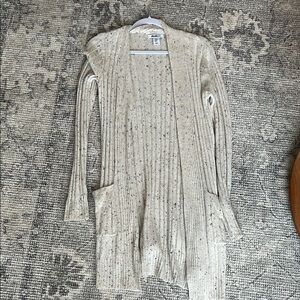Women's Cream Cardigan Sweater